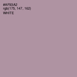#AF93A2 - Amethyst Smoke Color Image