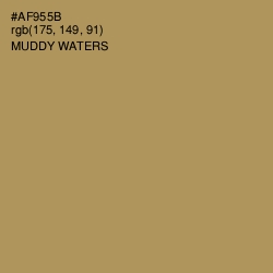 #AF955B - Muddy Waters Color Image