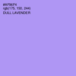 #AF96F4 - Dull Lavender Color Image