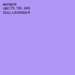 #AF96F5 - Dull Lavender Color Image