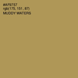 #AF9757 - Muddy Waters Color Image