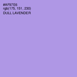 #AF97E6 - Dull Lavender Color Image