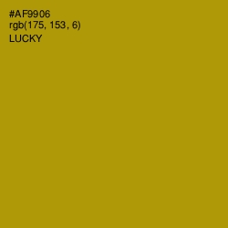 #AF9906 - Lucky Color Image