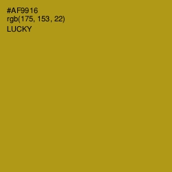 #AF9916 - Lucky Color Image