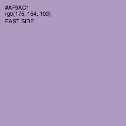 #AF9AC1 - East Side Color Image
