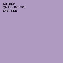 #AF9BC2 - East Side Color Image