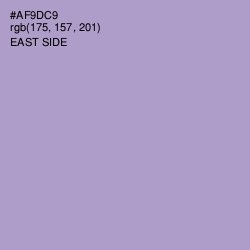 #AF9DC9 - East Side Color Image