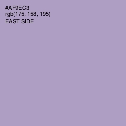 #AF9EC3 - East Side Color Image