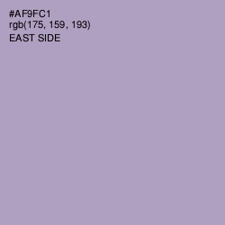 #AF9FC1 - East Side Color Image