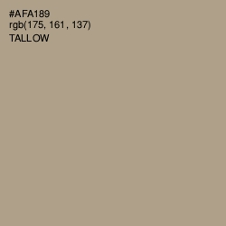 #AFA189 - Tallow Color Image