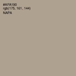 #AFA190 - Napa Color Image