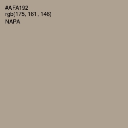 #AFA192 - Napa Color Image