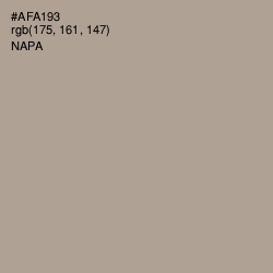 #AFA193 - Napa Color Image