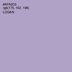 #AFA2C6 - Logan Color Image