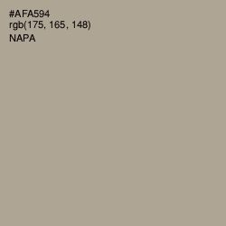 #AFA594 - Napa Color Image