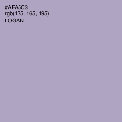 #AFA5C3 - Logan Color Image