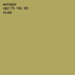 #AFA65F - Husk Color Image