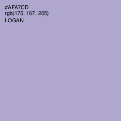 #AFA7CD - Logan Color Image