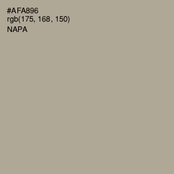 #AFA896 - Napa Color Image