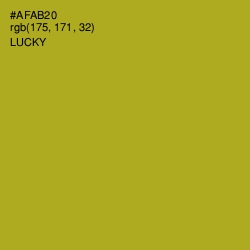 #AFAB20 - Lucky Color Image