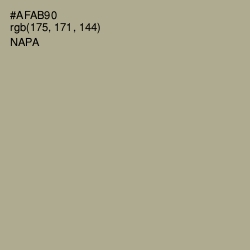 #AFAB90 - Napa Color Image