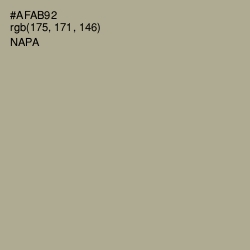 #AFAB92 - Napa Color Image