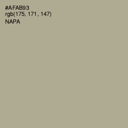 #AFAB93 - Napa Color Image