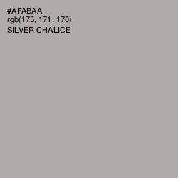 #AFABAA - Silver Chalice Color Image