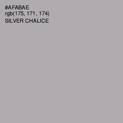 #AFABAE - Silver Chalice Color Image