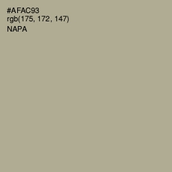 #AFAC93 - Napa Color Image