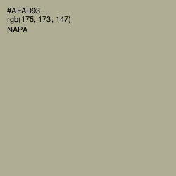 #AFAD93 - Napa Color Image