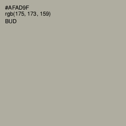 #AFAD9F - Bud Color Image