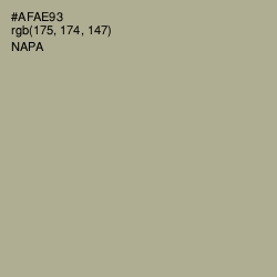#AFAE93 - Napa Color Image