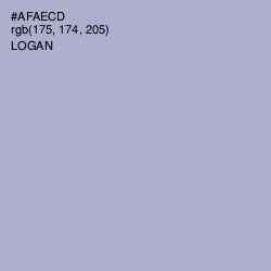 #AFAECD - Logan Color Image