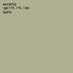 #AFAF92 - Napa Color Image