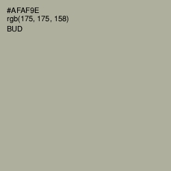 #AFAF9E - Bud Color Image