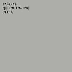 #AFAFA9 - Silver Chalice Color Image