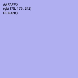 #AFAFF2 - Perano Color Image