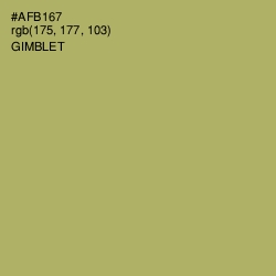 #AFB167 - Gimblet Color Image