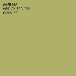 #AFB16A - Gimblet Color Image
