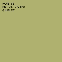 #AFB16E - Gimblet Color Image