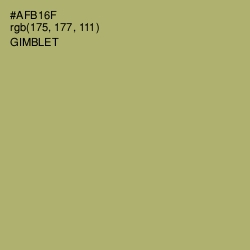 #AFB16F - Gimblet Color Image