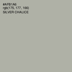 #AFB1A6 - Silver Chalice Color Image