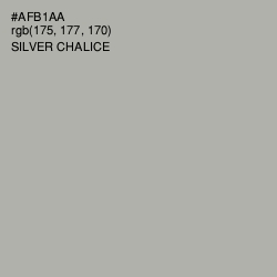 #AFB1AA - Silver Chalice Color Image