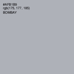 #AFB1B9 - Bombay Color Image