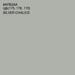 #AFB2AA - Silver Chalice Color Image