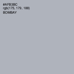#AFB3BC - Bombay Color Image