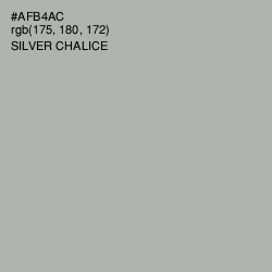 #AFB4AC - Silver Chalice Color Image