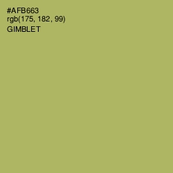 #AFB663 - Gimblet Color Image