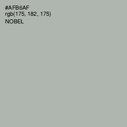 #AFB6AF - Nobel Color Image